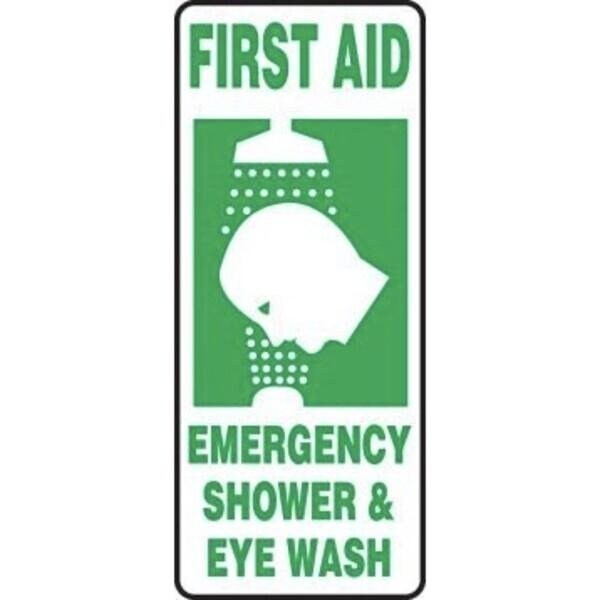 Accuform SAFETY SIGN FIRST AID EMERGENCY MFSD996XT MFSD996XT - main